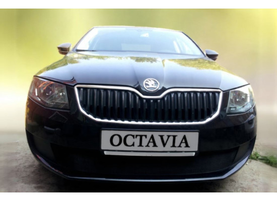 Защита радиатора - SKODA OCTAVIA A7 2013-2017г.в. (III)