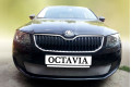Защита радиатора - SKODA OCTAVIA A7 2013-2017г.в. (III)