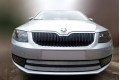 Защита радиатора - SKODA OCTAVIA A7 2013-2017г.в. (III) 