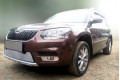 Защита радиатора - SKODA YETI (CITY) 2014-2018г.в. (I рестайлинг) 