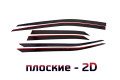 2D Дефлектор окон - LEXUS RX 300 2017-2022г.в. (IV, IV рестайлинг)