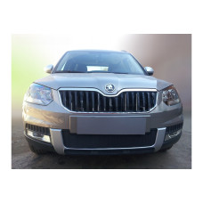 Защита радиатора - SKODA YETI (OUTDOOR) 2014-2018г.в. (I рестайлинг) 
