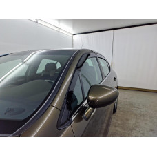 2D Дефлектор окон - CITROEN C4 2013-2024г.в. (II, II рестайлинг)