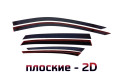 2D Дефлектор окон - HAVAL F7X 2025г.в. (II)