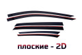 2D Дефлектор окон - HAVAL F7X 2025г.в. (II)