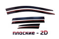 2D Дефлектор окон - HONDA CR-V 2016-2022г.в. (V, V рестайлинг)