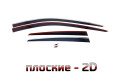 2D Дефлектор окон - HYUNDAI ELANTRA 2020-2025г.в. (VII, VII рестайлинг)