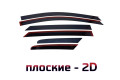 2D Дефлектор окон - HYUNDAI IX35 2009-2015г.в. (I, I рестайлинг)
