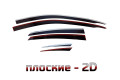 2D Дефлектор окон - KIA K3 2018-2025г.в. (II, II рестайлинг)