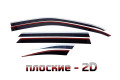 2D Дефлектор окон - KIA SORENTO 2023-2025г.в. (IV рестайлинг)