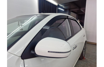 2D Дефлектор окон - KIA FORTE 2008-2013г.в. (I)