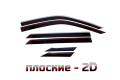2D Дефлектор окон - PEUGEOT 2008 2019-2025г.в. (II, II рестайлинг)