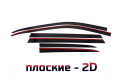 2D Дефлектор окон - MERCEDES-BENZ GL-Class 2012-2015г.в. (II)