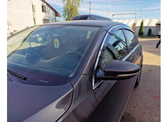 2D Дефлектор окон - VOLKSWAGEN PASSAT (B7) 2010-2015г.в. (VII) Седан