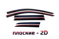 2D Дефлектор окон - VOLVO V60 2018-2025г.в. (II) Универсал