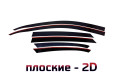 2D Дефлектор окон - MERCEDES-BENZ GLE Coupe 2014-2019г.в. (I)