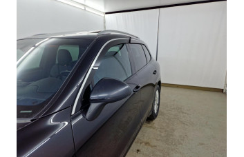 2D Дефлектор окон - PORSCHE CAYENNE 2010-2018г.в. (II, II рестайлинг)