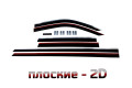 2D Дефлектор окон - CADILLAC ESCALADE 2006-2014г.в. (III) Удлиненная версия