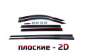 2D Дефлектор окон - CADILLAC ESCALADE 2006-2014г.в. (III) Удлиненная версия
