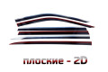 2D Дефлектор окон - HONGQI LS7 2022-2026г.в. (I)