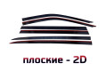 2D Дефлектор окон - HONGQI LS7 2022-2026г.в. (I)