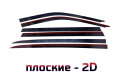 2D Дефлектор окон - HONGQI LS7 2022-2026г.в. (I)