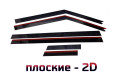 2D Дефлектор окон - JETOUR T1 2025-2026г.в. (I)