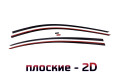 2D Дефлектор окон - XIAOMI YU7 2024-2026г.в. (I)