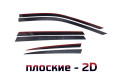 2D Дефлектор окон - VOLKSWAGEN TAVENDOR 2022-2026г.в. (I)