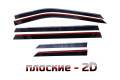 2D Дефлектор окон - JAECOO J6 2025-2026г.в. (I)
