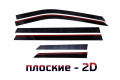2D Дефлектор окон - JAECOO J6 2025-2026г.в. (I)