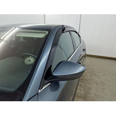 2D Дефлектор окон - SKODA SUPERB 2015-2024г.в. (III, III рестайлинг) - Лифтбэк