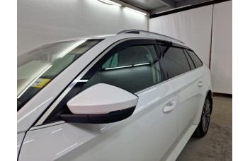 2D Дефлектор окон - SKODA SUPERB 2016-2024г.в. (III, III рестайлинг) - Универсал
