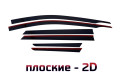 2D Дефлектор окон - SWM G01, G01F, G01FF 2018-2024г.в. (I)