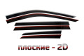 2D Дефлектор окон - TOYOTA GRAND HIGHLANDER 2023-2024г.в. (I)