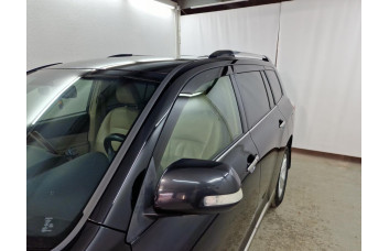 2D Дефлектор окон -  TOYOTA HIGHLANDER (XU40) 2010-2013г.в. (II рестайлинг)