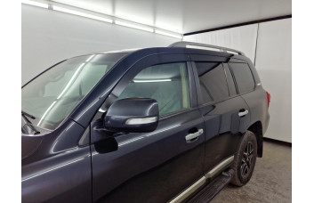 2D Дефлектор окон -  TOYOTA LAND CRUISER (J200) 2007-2021г.в. (XI, XI рестайлинг, XI рестайлинг-2)