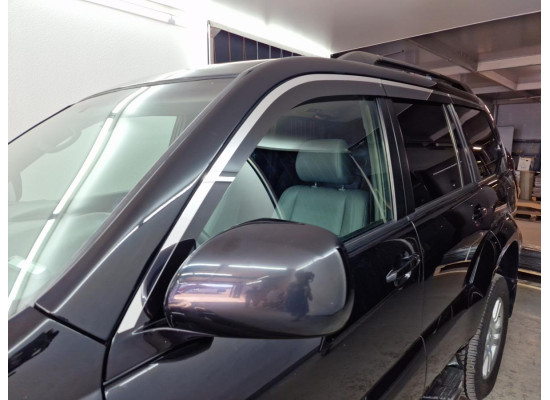 2D Дефлектор окон -  TOYOTA LAND CRUISER PRADO (J120) 2002-2009г.в. (III)