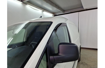 2D Дефлектор окон -  VOLKSWAGEN CADDY 2003-2015г.в. (III, III рестайлинг)