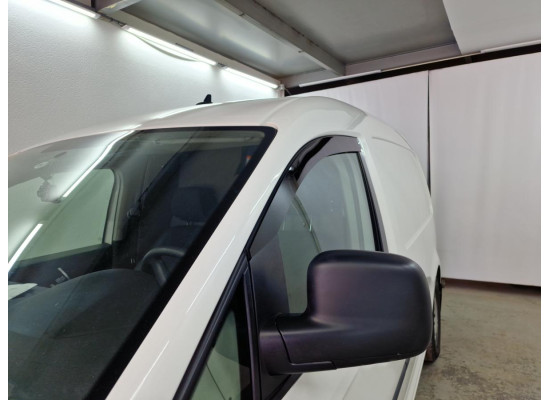 2D Дефлектор окон -  VOLKSWAGEN CADDY 2003-2015г.в. (III, III рестайлинг)