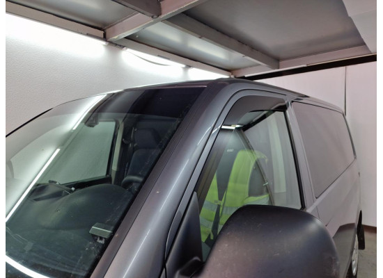 2D Дефлектор окон - VOLKSWAGEN MULTIVAN 2003-2015г.в. (V, V рестайлинг)