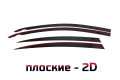2D Дефлектор окон - VOLKSWAGEN PASSAT (B6) 2005-2010г.в. (VI)