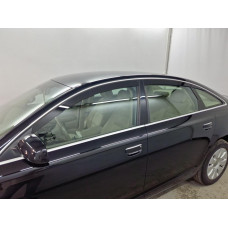 2D Дефлектор окон - AUDI A6 2004-2011г.в. (III, III рестайлинг) Седан