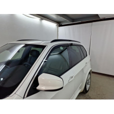2D Дефлектор окон - BMW X5 (E70) 2010-2013г.в. (II рестайлинг)