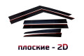2D Дефлектор окон - CHANGAN DEEPAL SHENLAN G318 2024-2025г.в. (I)