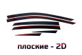 2D Дефлектор окон - CHERY ARRIZO 8 2022-2024г.в. (I)