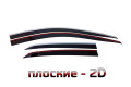 2D Дефлектор окон - CHEVROLET EQUINOX 2016-2024г.в. (III, III рестайлинг)