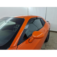 2D Дефлектор окон - DODGE CHALLENGER 2008-2025г.в. (III, III рестайлинг)