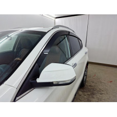 2D Дефлектор окон - FAW BESTURN X80 2014-2021г.в. (I, I рестайлинг)