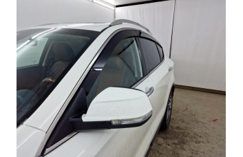 2D Дефлектор окон - FAW BESTURN X80 2014-2021г.в. (I, I рестайлинг)